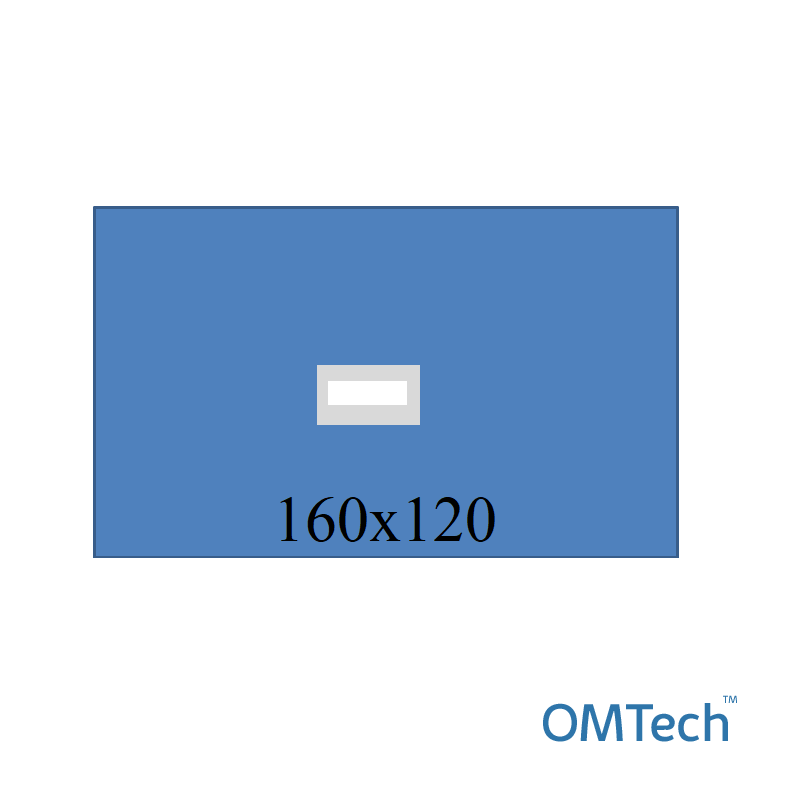 Покриття операційне OMTech™ для ЛОР-хірургії №4 160см х 120см з адгезивним операційним полем 25см х 7см (СМС - 35 г/м2), стерильне